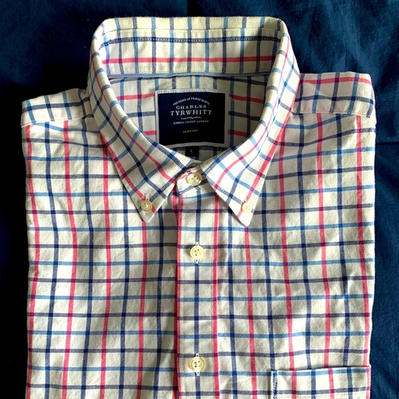 Charles Tyrwhitt Slim Fit Grid Check 